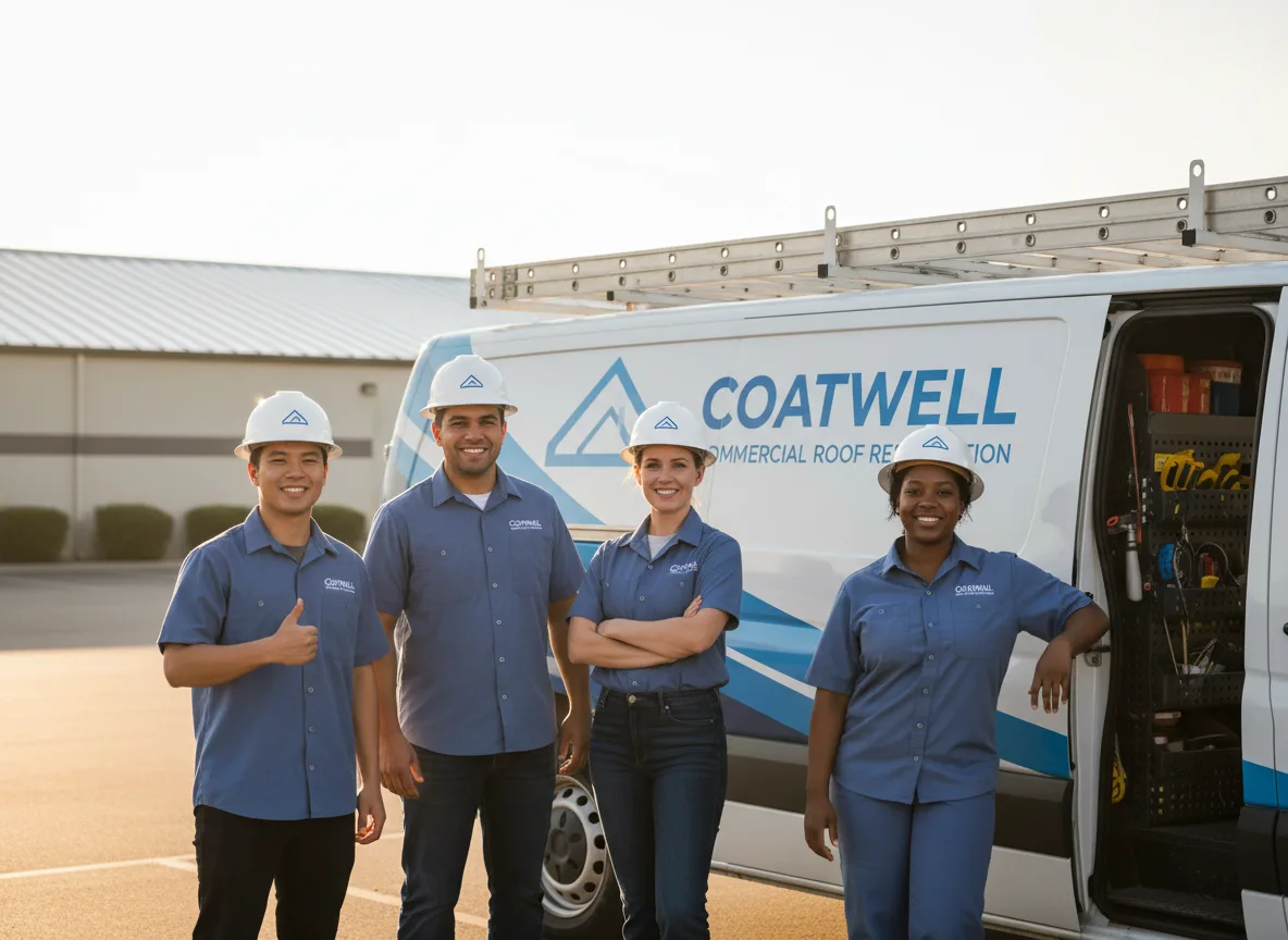 Commercial roof coating company in Cecil, OH